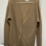 Aritzia Wilfred Tan Cardigan with Cozy Texture and Relaxed Fit mohair and alpaca Photo 0