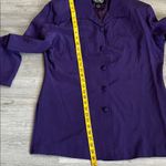 Patra Women's Elegant Purple Blazer Size 14 Photo 3