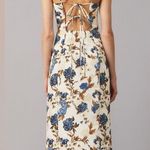 Tory Burch NEW Strap Back Floral Midi Dress, Size 8 New w/Tag Retail $598 Photo 5