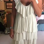 Rachel Pally White Ruffle Dress Photo 6