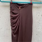 Nookie  Aria Brown Maxi Skirt Photo 5