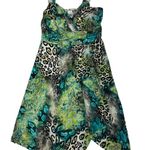 LaBelle Multi Print Fit and Flare Dress (M) Photo 1