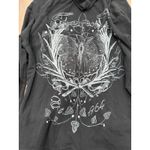 Seven7 Luxe Women's Hoodie &‎ Pants Set Butterfly Graphic Size 18/20 Black Photo 2
