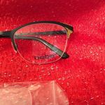 Bebe New Frames Eye Wear glasses Womens  Jet with gold bling Photo 2