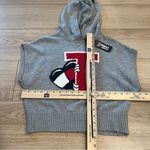 Tommy Hilfiger NWT  Jeans Sleeveless Cropped Hoodie Sweater Size S Photo 3