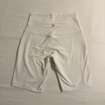 Lululemon  align biker shorts white size 4 Photo 1