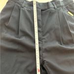 St. John  Sport Navy Pleated Trousers Size 2 Photo 6