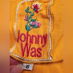Johnny Was  Orange Tank Top Size Small Photo 4