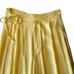 ZARA  Yellow Polka Dot Palazzo Pants Photo 2