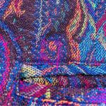 Coldwater Creek  metallic threads paisley jacket / blazer coat petite large shiny Photo 5