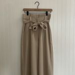 Petal and Pup  Kieran High Rise Wide Leg Pleated Belted Pants in Beige Size 4 NWT Photo 10