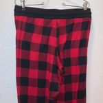 secret treasures  red plaid soft comfy jogger style pajama pants Photo 5