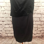 Maje  Dieppe Layered Dress‎ in Black LBD Photo 4
