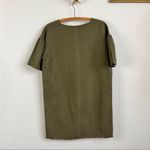 Ulla Johnson Marcelle Olive Cotton Twill Tunic Ruffle Dress 2 Photo 6