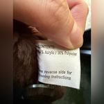 Neiman Marcus Vintage  faux suede fur button down plush maxi coat, size medium Photo 13