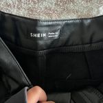 SheIn Petite Leather Shorts Photo 3