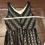Anthropologie‎ Moulinette Soeurs Black Lace Dress Womens Small Pockets Occasion Photo 13