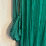 Long Sleeve Green Dress with Pockets. Lightweight Fall NWT Size XS Photo 3