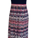 THML Crochet Top Maxi Dress Size Medium Sleeveless Summer Resort Wear Festival Photo 0