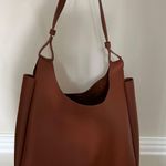 Leather Shoulder Bag Brown Photo 0