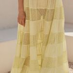 Anthropologie Sheer Lace Tiered Maxi Dress, Size XL Photo 3