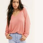 Free People  We the Free Santa Clara Thermal Top in Prairie Rose M Photo 2
