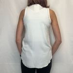 Tea N Rose Women's Hot Mama Tank Top S SM Small Ivory Cream Sheer Hi Low Crochet Photo 1