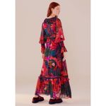 Farm Rio NWT  bird flowers maxi dress small Photo 1