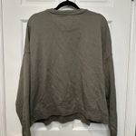 Carhartt  Loose Fit Midweight French Terry Henley Sweater Olive Green Size 2X Photo 3