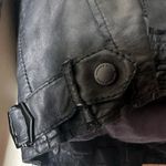 Andrew Marc  Lamb skin Leather butterfly lining moto jacket black size XS Photo 11