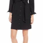 1901  Black Shirt Dress – Cinched Waist – Size XS Photo 0