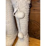 Sequin Sweater Boots Faux Fur Winter Slippers House Shoes Size 5 Photo 3
