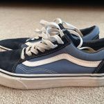 Vans Low-Top Navy Blue  Sneakers Two-Tone Women’s 6.5 Photo 1