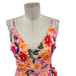 Lovers + Friends ‎ Orchid Dress Sunset Floral Print Wrap Pink Size Small Photo 3