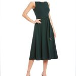 Calvin Klein Dark Green Midi Skirt Photo 2