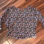 H.I.P. Floral open back Crop Top Photo 0