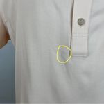 Vince Women's Shaped Collar Polo in Rose Water Photo 4