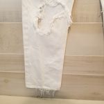 AGOLDE {25} 90s Mid Rise White Loose Fit Distressed Jeans Photo 7