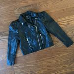 Forever 21 Vegan Leather Puff Sleeve Moto Jacket  Women's Size XS Biker Like New Photo 1