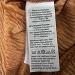 Madewell Texture And Thread Mustard Yellow Textured Short Sleeve Top Size Medium Photo 5