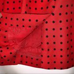 J.Crew Factory Red Optic Graphic Dot Sheath Dress Photo 3