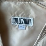 Vintage Y2K Collezioni Italy Beige Tan Qulited Puffer Vest 4 Photo 1