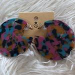 MultiColor Statement Earrings Multiple Photo 1