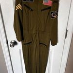 Halloween costume, sexy pilot size medium Green Photo 0