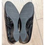 Cole Haan Womens Black Patent Leather Wedge Ballet Dressy Shoes Size 9.5 Photo 7