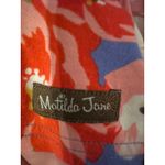 Matilda Jane Blue Floral V Neck Adventure Begins As a Rose Tunic Babydoll Photo 2