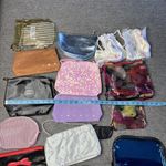 Makeup Bag Lot Coin‎ Purse Pouch Clutch Purse 17 Pieces Signature A Pink Photo 7