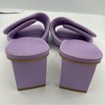 Open Edit slip on purple heel sandals women’s size 5M Photo 8