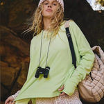 Free People  Movement Women’s All Star Layer in Lightning Lime Size‎ XS/Small New Photo 0