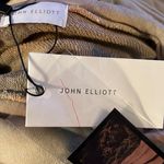 JOHN ELLIOTT Women Alma Hoodie Volcano Dye Size S Streetwear NWT Tan Photo 8